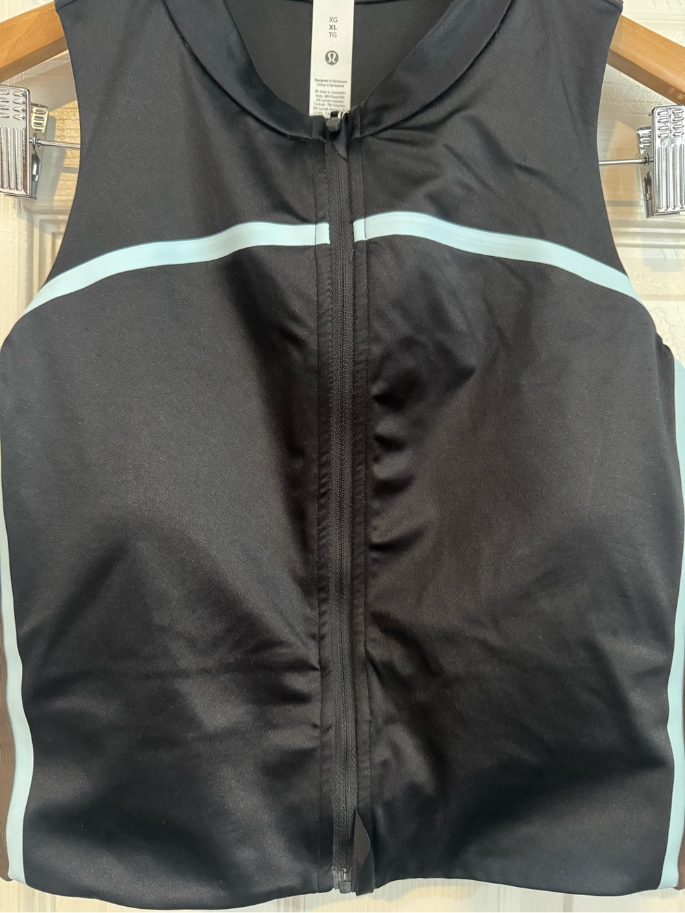 NWT Lululemon Satin Shine Full Zip Tank Top - Picture 6 of 9